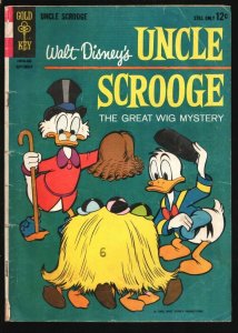 Uncle Scrooge #52 1964-Gold Key-Carl Barks art-Walt Disney -Gyro Gearloose-G