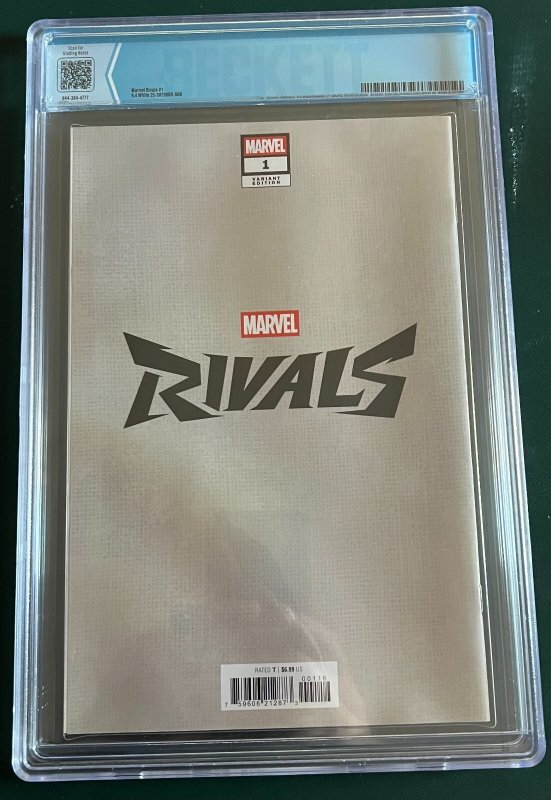 Marvel Rivals #1 2025 Peach Momoko 1:100 Variant Graded 9.4 CBCS GB02