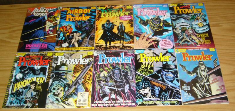 the Prowler #1-4 VF/NM complete series + revenge 1-4 + airboy + amazing heroes