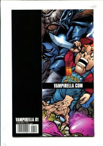 Vampirella #1 - J. Scott Campbell Cover / Mark Millar Story (8.0/8.5) 2001