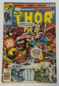 Thor 250 Aug 1976 Marvel FN- 5.5 Mangog app Jack Kirby & Joe Sinnott cover