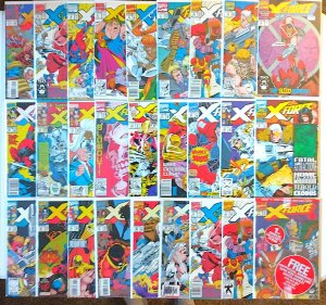 LOT: All X-Force. 50 Items at VF (8.0) Average!