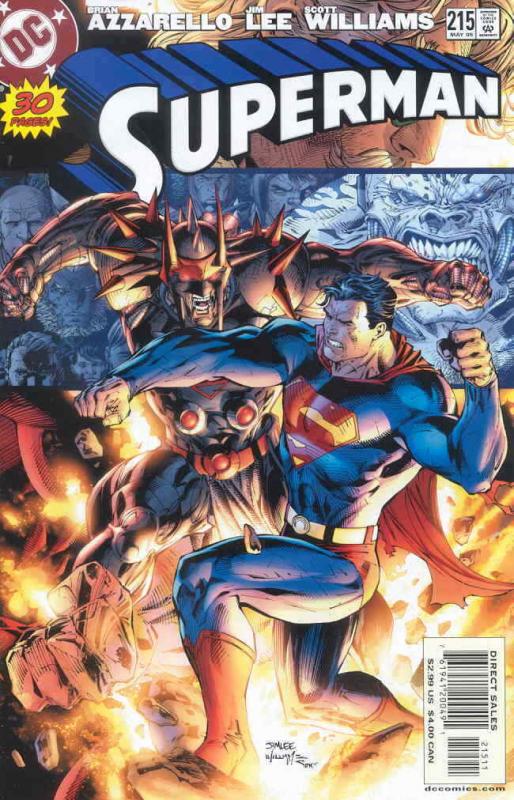 Superman (2nd Series) #215 FN; DC | save on shipping - details inside