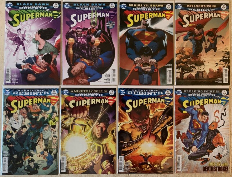 SUPERMAN 1-45, ANNUAL 1, REBIRTH SPECIAL 1 + VARIANTS | 2016-2018 | 55 TOTAL