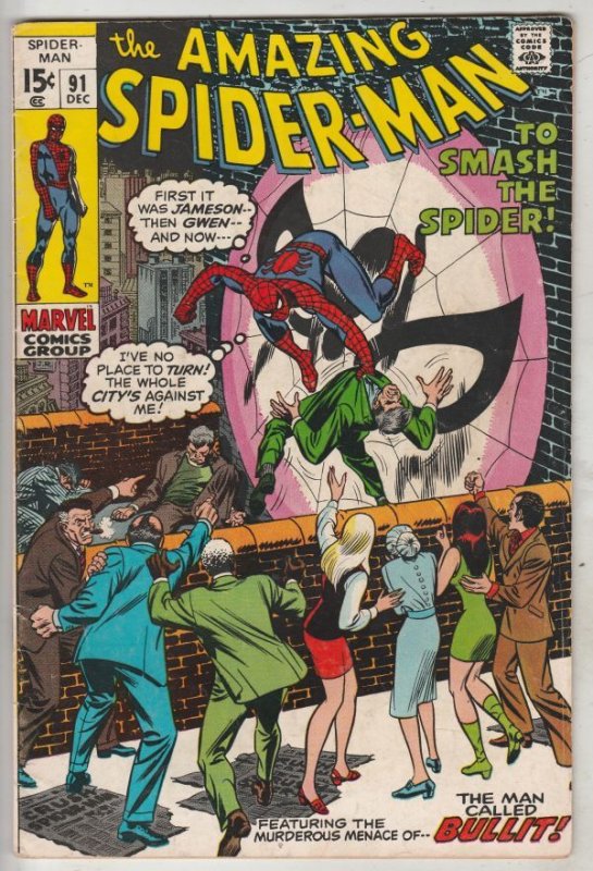 Amazing Spider-Man #91 (Dec-70) VF/NM High-Grade Spider-Man