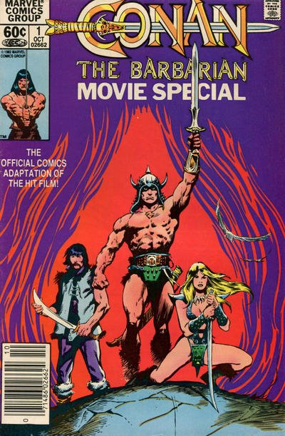 Conan the Barbarian Movie Special #1 (Newsstand) FN ; Marvel