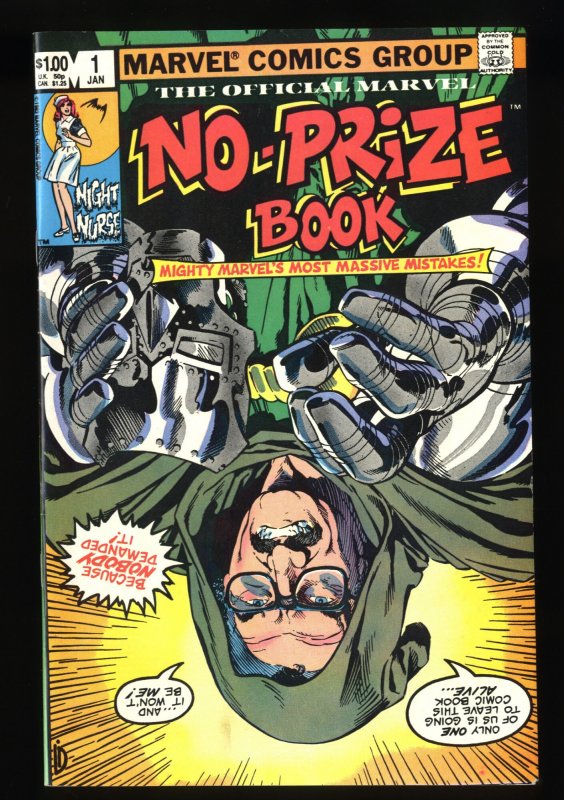 Marvel No-Prize Book #1 NM- 9.2 Stan Lee!