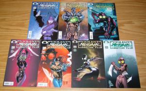 Violent Messiahs: Lamenting Pain #1-4 VF/NM complete series + (3) variants - set