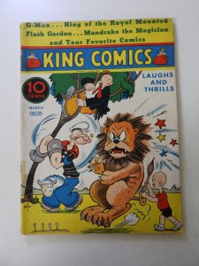 King Comics #12 (1937) GD/VG condition see description