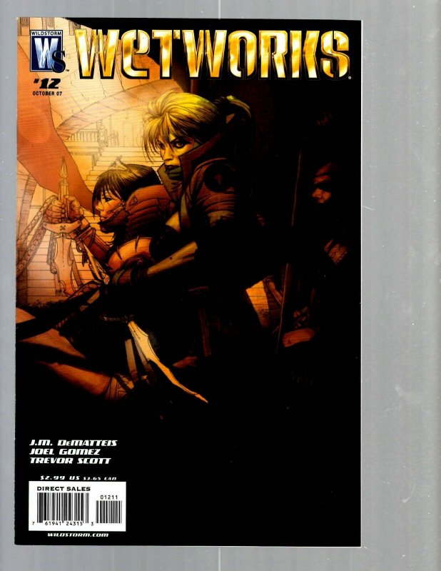 12 Wildstorm Comics Wetworks #11 12 13 14 15 1 1 1 Wildc.a.t.s #1 1 1 1 EK21 