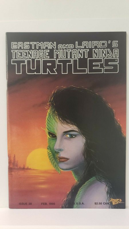 Teenage Mutant Ninja Turtles #28 Eastman & Laird Mirage Studios 1990