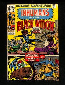 Amazing Adventures #2 Black Widow Inhumans!