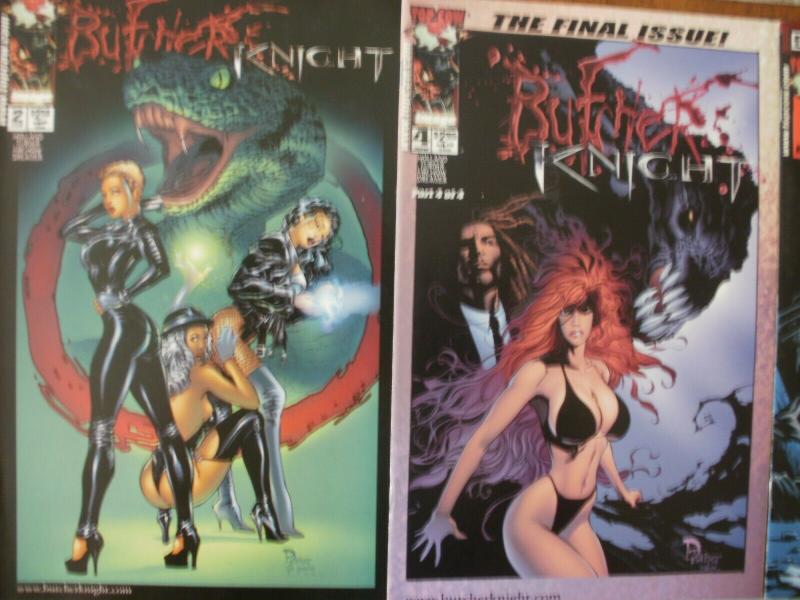 5 TOP COW IMAGE Comic: BUTCHER KNIGHT AGENCY INFERNO HELLBOUND MIDNIGHT NATION