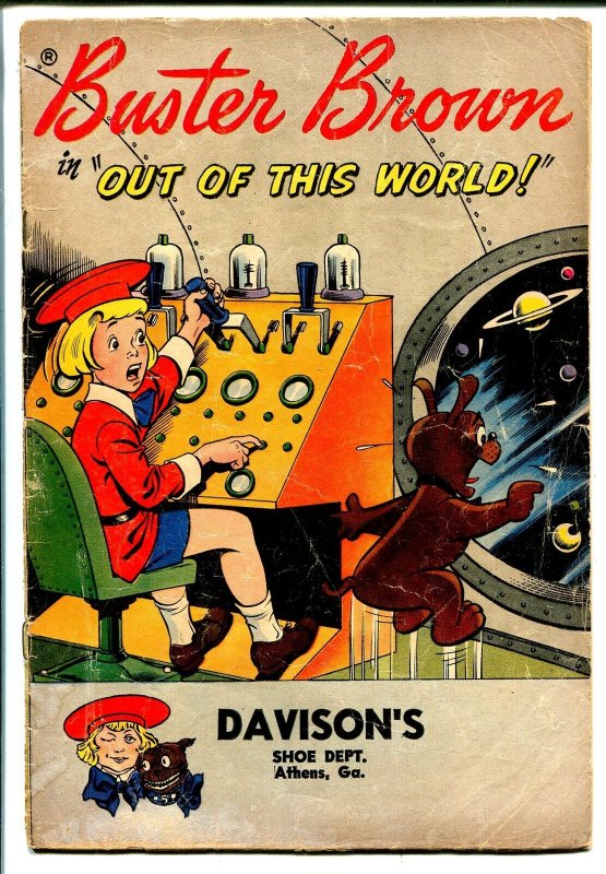 Buster Brown Out Of This World 1959-ACG-Buster Brown Shoespremium-sci-fi -G