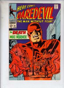 Daredevil #41 (Jun-68) VF High-Grade Daredevil