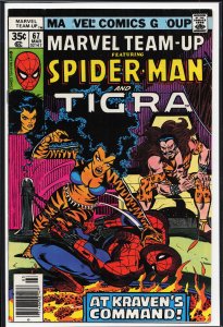 Marvel Team-Up #67  (1978) Tigra