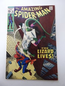 The Amazing Spider-Man #76 (1969) FN- condition stains back cover