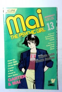 Mai, The Psychic Girl #13 (1987) Eclipse Comics 1st Print Comic Book