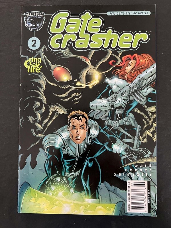 Gatecrasher Ring Of Fire Full Set #1,2,3,4 Black Bull Comics 2000 Nm-