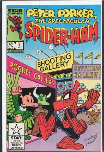 Peter Porker, The Spectacular Spider-Ham #3 Direct Edition (1985) Spider-Ham
