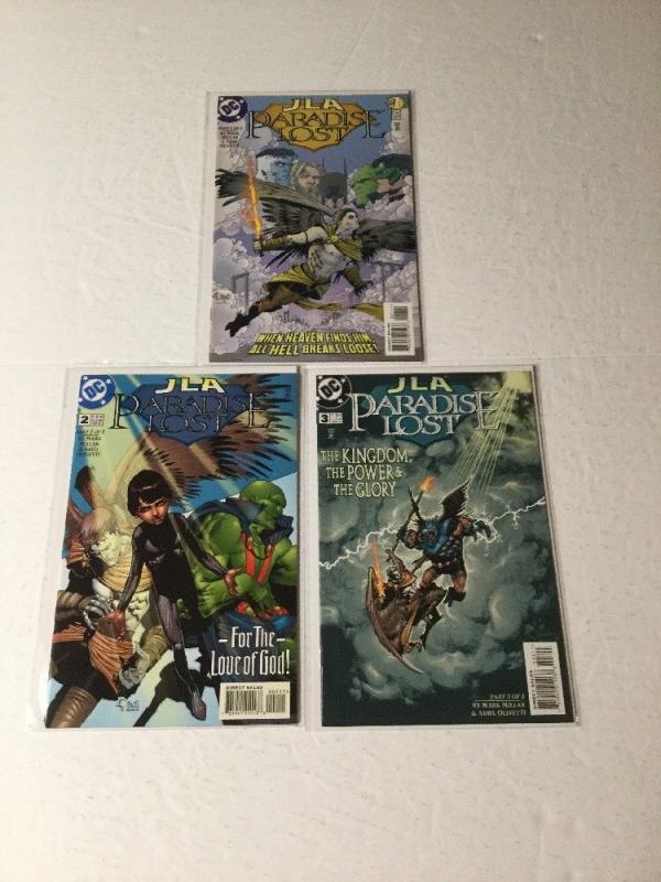 Jla Paradise Lost 1-3 Complete Series Set Run Lot Nm Near Mint Ik