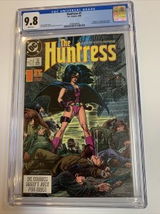 Huntress (1989) # 1 (CGC 9.8 WP)  | 1st App New Huntress (Helena Bertinelli)