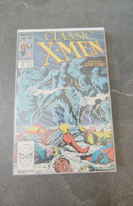 Classic X-Men #27 Newsstand Edition (1988)