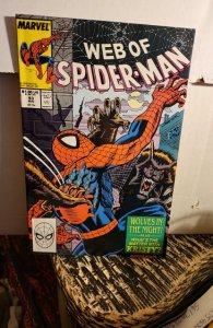 Web of Spider-Man #53 Direct Edition (1989)