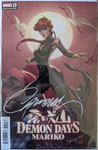 Demon Days: Mariko #1 J. Scott Campbell Signed! HOT!!!