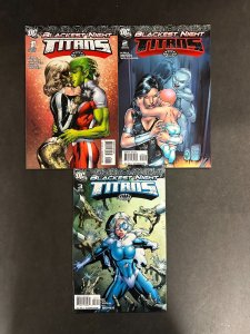Blackest Night: Titans (2009) #1-3 VF (8.0) Complete Set