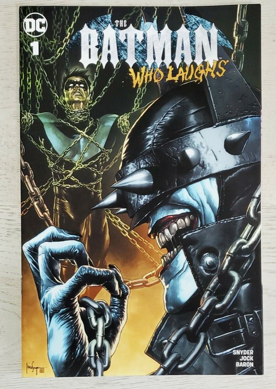 Batman Who Laughs #1 Exclusive Mico Suayan Variant Cover