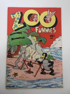 Zoo Funnies #2 (1945) VF- Condition! 1/8 in spine split