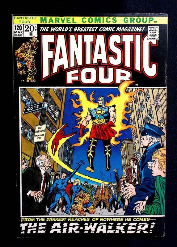 Fantastic Four #120 -1st Appearance Gabriel Lan/ Air-Walker  Herald  to Galactus