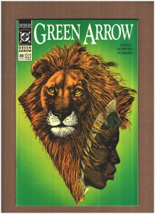 Green Arrow #49 DC Comics 1991 Mike Grell NM- 9.2