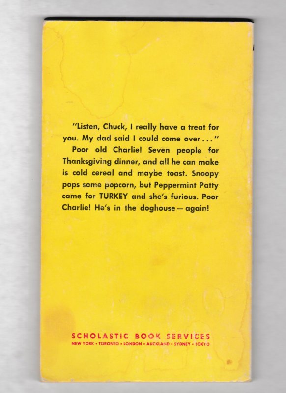 A CHARLIE BROWN THANKSGIVING (1975) CHARLES M SCHULZ | BRONZE AGE | 1ST PRINTING