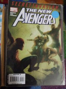 NEW  AVENGERS # 41  2008  MARVEL DISNEY  SKRULLS   SECRET INVASION thor