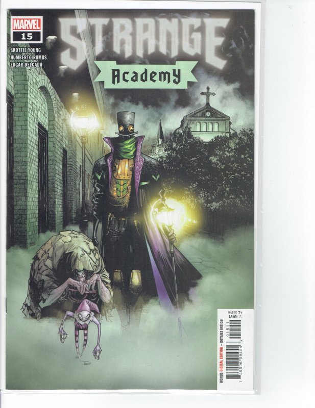 Strange Academy #15 NM (2022 Marvel) 1st Cover Appearance of Gaslamp