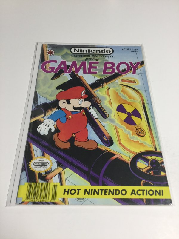 Nintendo Comics System #4 (1991) Fine     (Fn01)