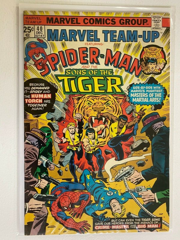 Marvel Team-Up #43 Spider-Man Tiger 1st Series 5.0 (1975)