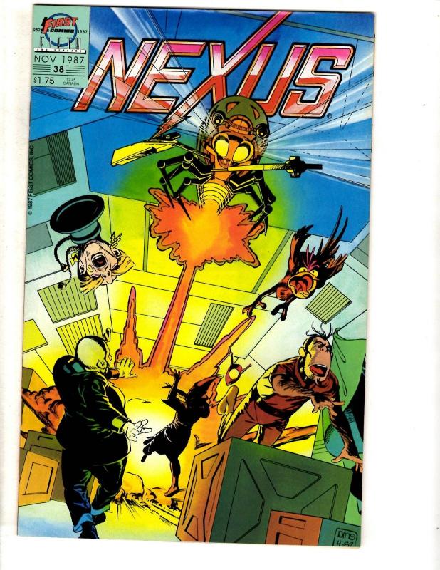 Lot Of 12 Nexus First Comics Comic Books 33 34 35 36 37 38 39 40 41 42 43 44 TD8