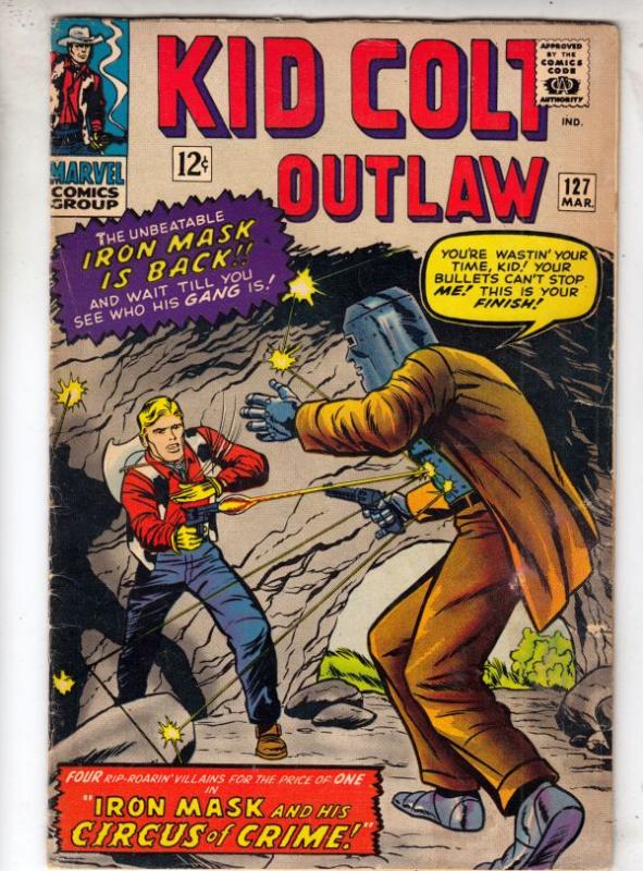 Kid Colt Outlaw #127 (Mar-66) VF/NM High-Grade Kid Colt