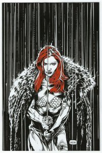 Red Sonja # 17 Sin City Homage Virgin 1:15 Variant Dynamite NM Dynamite