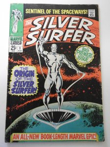 Silver Surfer #1 FR/GD Condition 4 in spine split