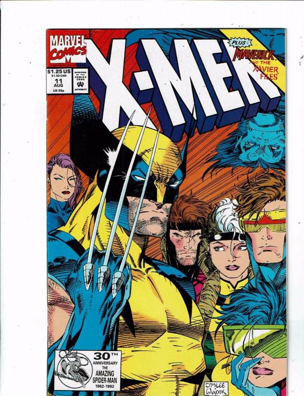 Lot Of 10 X-Men Marvel Comic Books # 1 (3) 2 3 11 (2) 12 13 14 Wolverine JR2