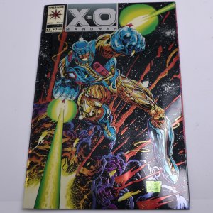 X-O Manowar #0 (1993) - Ivory Logo
