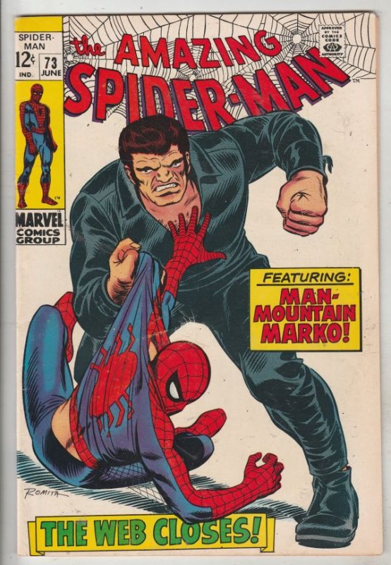 Amazing Spider-Man #73 (Jun-69) VF High-Grade Spider-Man