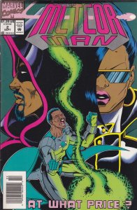 Meteor Man #2 (Newsstand) VG ; Marvel | low grade comic