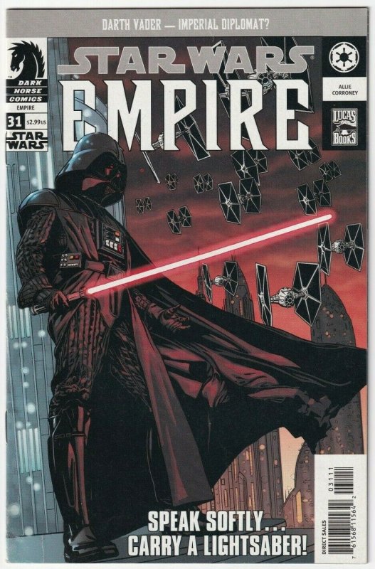 Star Wars Empire #31 Darth Vader April 2005 Dark Horse Comics