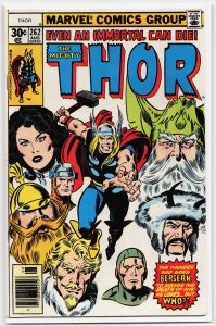 Thor #262 (1977) Thor