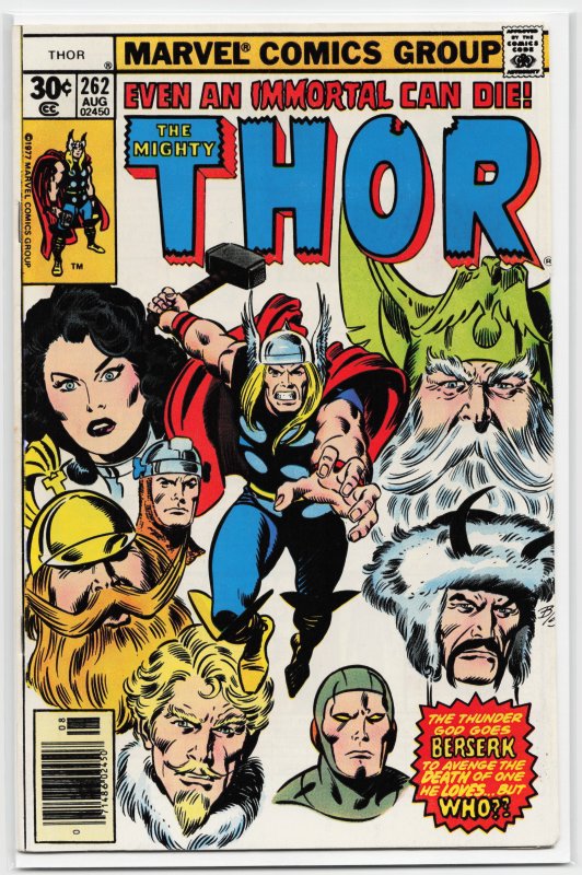 Thor #262 (1977) Thor